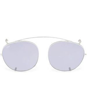 OAMC Pilot-Frame Clip-On Sunglasses - White