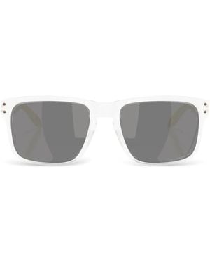Oakley Eckige Holbrook Sonnenbrille - Grau
