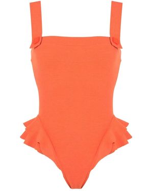 Clube Bossa Barres One-Piece Swimsuit - Orange