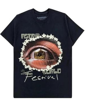 Travis Scott Astrofest Starry Eyed T-Shirt - Blue
