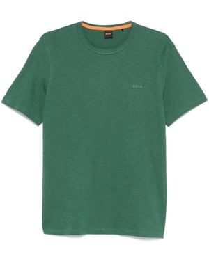 BOSS ロゴテープ Tシャツ - グリーン