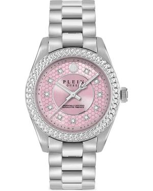 Philipp Plein Queen Supreme Crystal 36Mm Watch - White