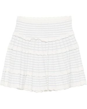 LoveShackFancy Colella スカート - ホワイト