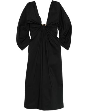Cult Gaia Abito Midi Elyza - Nero