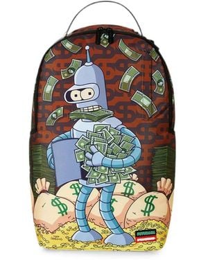 Sprayground X Futurama Cash-In Bender Backpack - Blue
