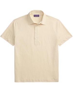 Ralph Lauren Short-Sleeved Polo Shirt - Natural