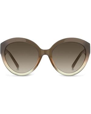 Marc Jacobs Lunettes De Soleil À Monture Papillon - Grey