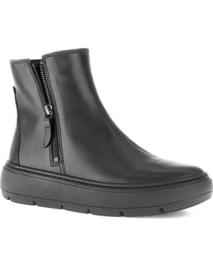Gabor Leather Ankle Boots - Black