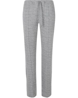 Tom Ford Pantalones Joggers De Cachemira En Jacquard - Gris