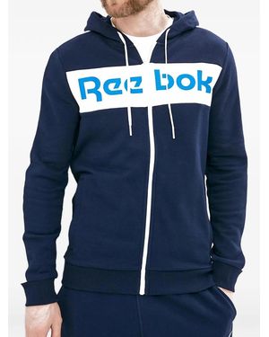Reebok Logo Hoodie - Blue