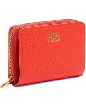 Bimba Y Lola Portafoglio Con Logo - Rosso