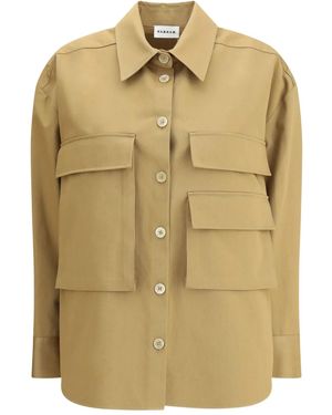 P.A.R.O.S.H. Pocketed Shirt - Natural