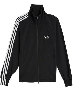 Y-3 3-Stripes Full-Zip Track Jacket - Black