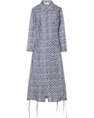 Tory Burch Shirt Dresses - Blue