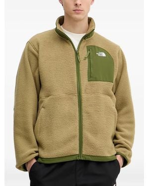 The North Face Yumiori Off-Peak Fleece Zip-Up Jacket - Green