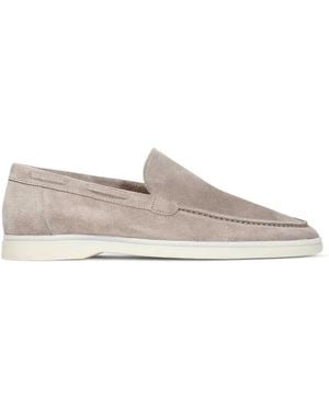 Aurélien Yatch Suede Loafers - White