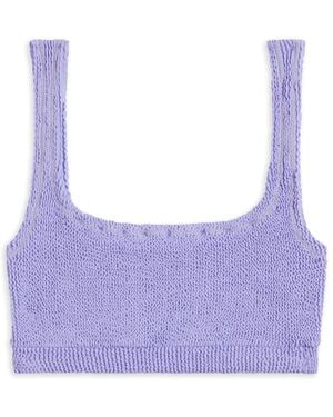 Reina Olga Ginny Bikini Top - Purple