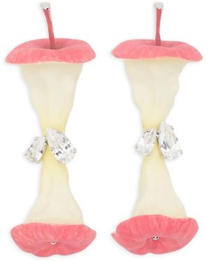 YVMIN Pendientes Apple Core - Rosa