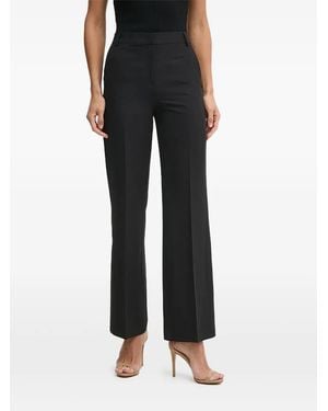 Sisley Pantalones Con Bolsillos Laterales - Negro