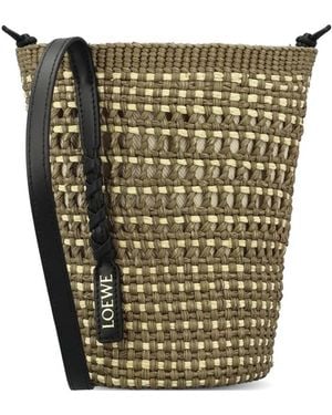 Loewe Borsa A Secchiello - Verde