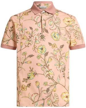 Etro Polo con estampado floral - Neutro