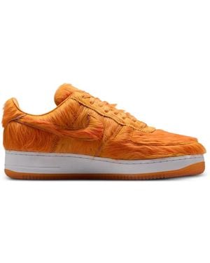 Nike Air Force 1 Pony-Hair Sneakers - Orange