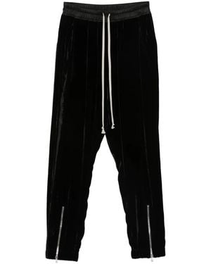 Rick Owens Drawstring-Waist Trousers - Black
