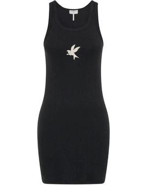 One Teaspoon Logo Mini Dress - Black