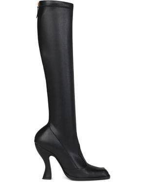 Etro Stivali Con Tacco Scolpito 105Mm - Nero
