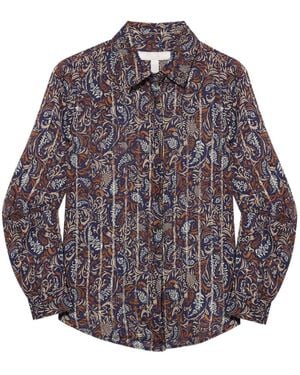 Brooks Brothers Sjaal Met Paisley-Print - Zwart