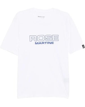 Martine Rose Logo-Print T-Shirt - White