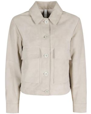 DUNO Joan Buttoned Pocket Jacket - White
