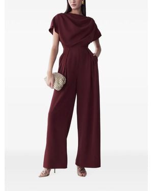 BWLDR Jumpsuit Mit U-Boot-Ausschnitt - Rot