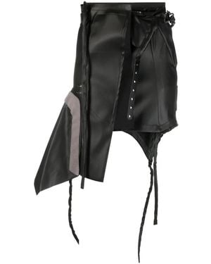 OTTOLINGER Biker Asymmetric Skirt - Black
