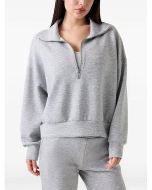Guess Half-Zip Sweatshirt - Gray