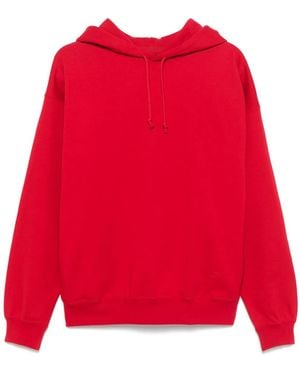 Y-3 Hoodie Mit Grafischem Print - Rot