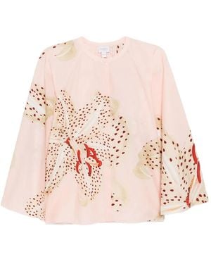 Giambattista Valli All-Over Print Blouse - Pink