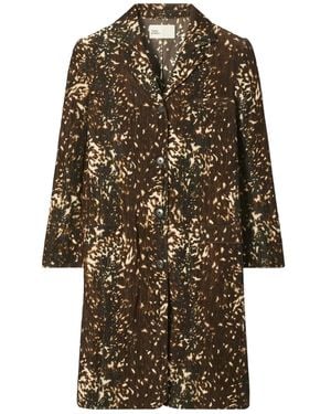 Tory Burch Velvet Coat - Brown
