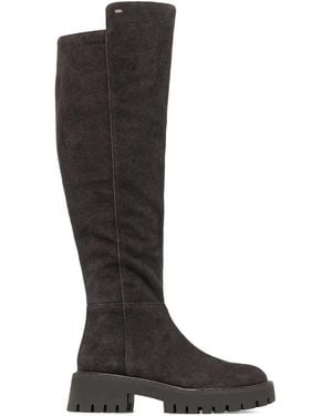 MICHAEL Michael Kors Asher Suede Boots - Black