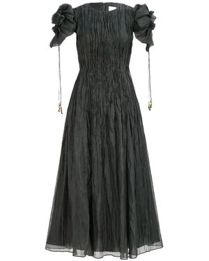 Aje. Angeli Midi Dress in Black | Lyst Aje. Angeli Midi Dress in Black | Lyst