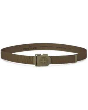 Stone Island 9300003 Gürtel Aus Nylon - Weiß