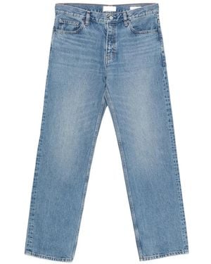 FRAME Five-Pocket Relaxed-Fit Jeans - Blue