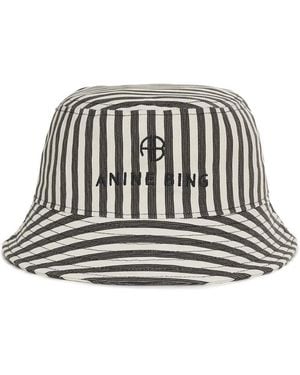 Anine Bing Nicks Bucket Hat - White