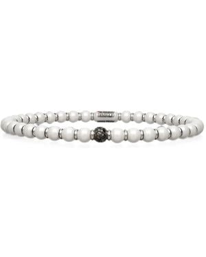 ’ROBERTO DEMEGLIO Sfera Diamond And Ceramic Bracelet - White