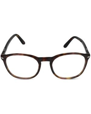 Persol Gafas Redondas - Negro
