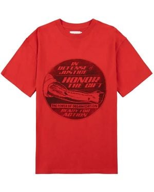 Honor The Gift Ready For Action Crew-neck T-shirt - レッド
