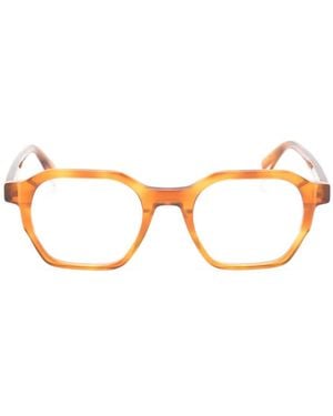Gigi Studios Roosevelt Browline-Frame Glasses - Brown