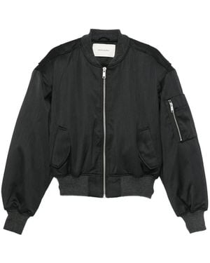 Entire studios Broad Bomber Jacket - Black