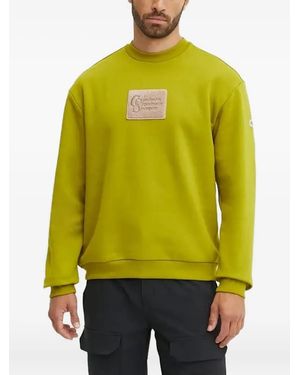 Columbia Logo-Patch Crew-Neck Sweatshirt - Green