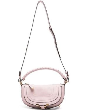 Chloé Bolso Shopper Marcie Mini - Rosa